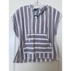 Wild Fable Women's Stripe Poncho Style Top Size XS